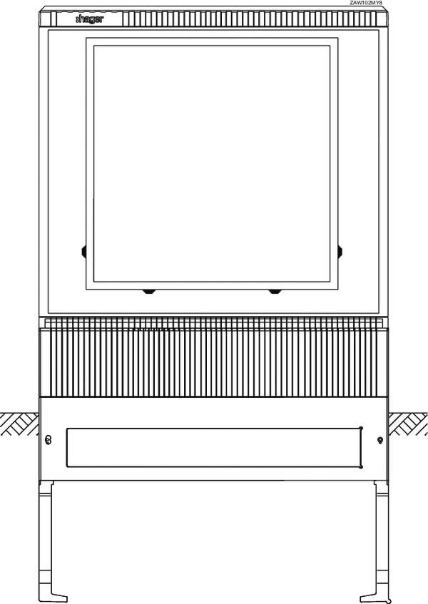 Wandlermessschrank ZAW102MY8 Wandlermessschrank ZAW102MY8