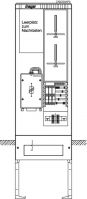 Zähleranschlusssäule universZ ZAS205AP0