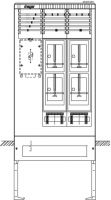 Zähleranschlusssäule ZAS207GH1