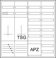 Zählerschrank ZSD-ZT2V-1100/APZ