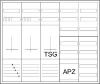 Zählerschrank ZSD-ZZ2V-1100/APZ