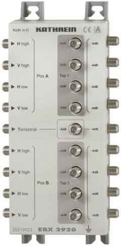 Sat-ZF-Verteiler EBX 2920