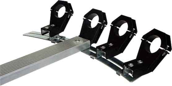 Vierfach-Feed-Halterung KR Multifeed 115/125 Vierfach-Feed-Halterung KR Multifeed 115/125