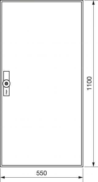 Zählerschrank universZ ZB32W 1100x550x205 IP54 Zählerschrank universZ ZB32W 1100x550x205 IP54