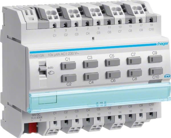 KNX Schalt-/Jalousieausga. TYA610A KNX Schalt-/Jalousieausga. TYA610A