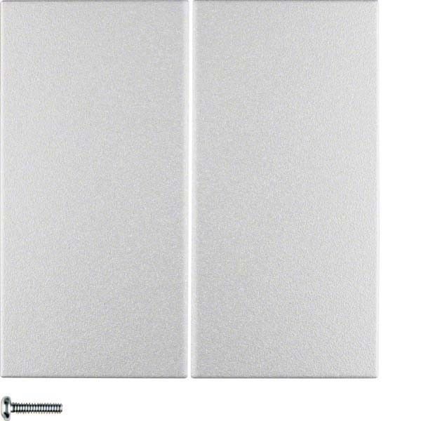Taste 2-fach 85146183 alu matt lackiert Taste 2-fach 85146183 alu matt lackiert