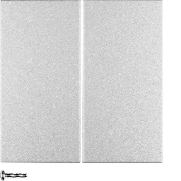 Taste 4-fach 85648183 alu matt lackiert Taste 4-fach 85648183 alu matt lackiert
