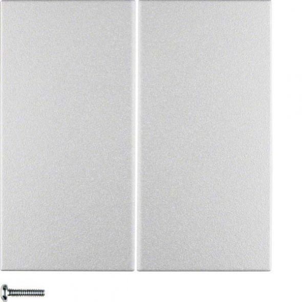Taste 2-fach 85146183 alu matt lackiert Taste 2-fach 85146183 alu matt lackiert