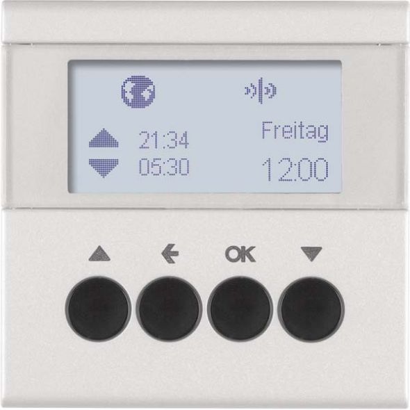 KNX-Funk Jalousieschaltuhr 85745183 KNX-Funk Jalousieschaltuhr 85745183