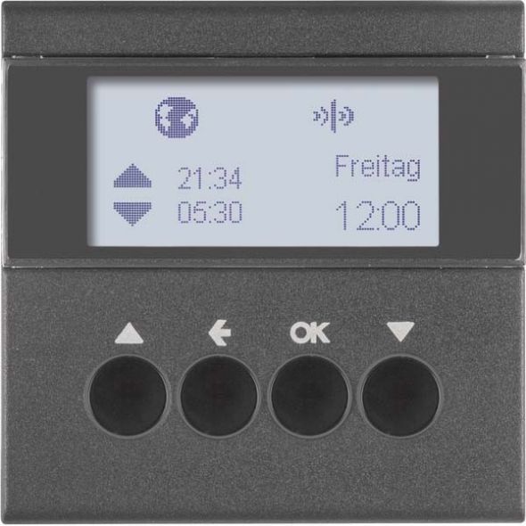 KNX-Funk Jalousieschaltuhr 85745185 KNX-Funk Jalousieschaltuhr 85745185