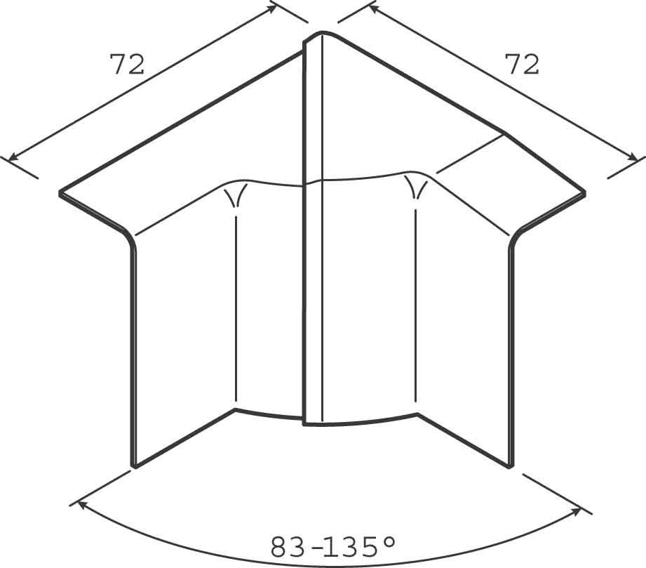 Inneneck VDI SL 200554D3 Ahorn