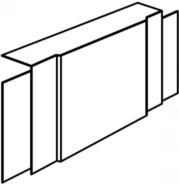 T-Stück M 5396 steingrau T-Stück M 5396 steingrau