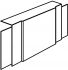 HAGER T-Stück M 5396 steingrau