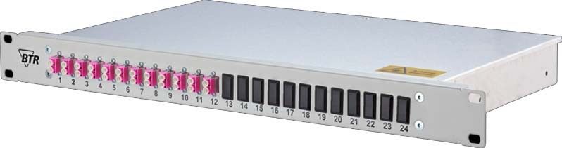 Spleissbox bestückt OpDATfix 12LC-D OM4 Spleissbox bestückt OpDATfix 12LC-D OM4