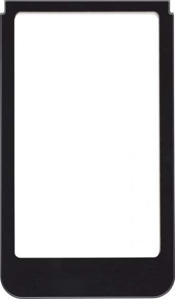 Rahmen abgerundet sw Glas 13202116 Rahmen abgerundet sw Glas 13202116
