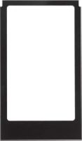 Rahmen eckig sw Glas 13206616