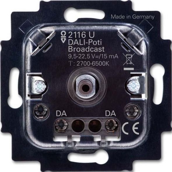 DALI-Potentiometer-Einsatz 2116 U DALI-Potentiometer-Einsatz 2116 U