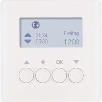 Jalousie-Schaltuhr 85741129 polarweiß samt