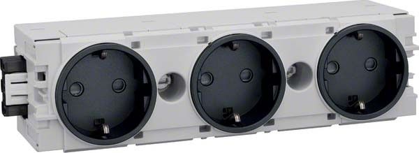 Steckdose 3-fach gs GS3000 gsw Steckdose 3-fach gs GS3000 gsw