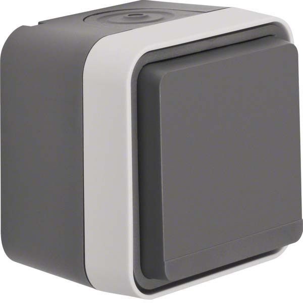 SCHUKO-Steckdose 47633505 grau/lichtgrau matt SCHUKO-Steckdose 47633505 grau/lichtgrau matt