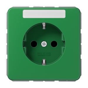 SCHUKO-Steckdose CD 1520 BF KI NA GN