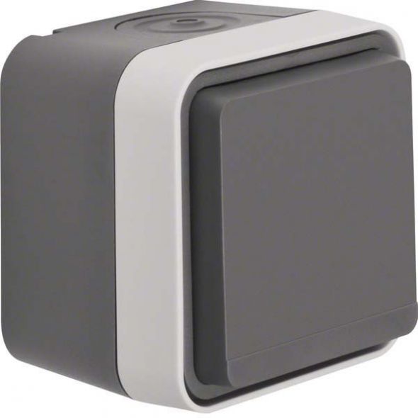 SCHUKO-Steckdose 47633505 grau/lichtgrau matt SCHUKO-Steckdose 47633505 grau/lichtgrau matt