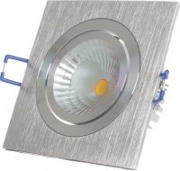 LED-Einbaustrahler alu-geb 53567