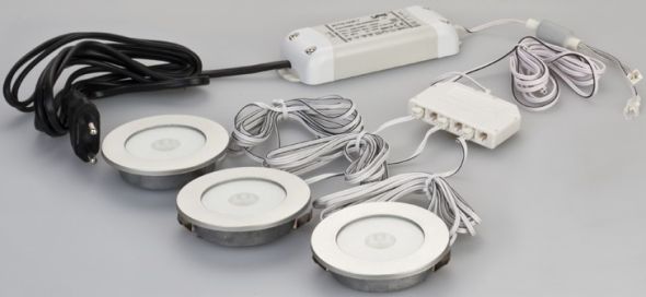 12171153 LED-Möbeleinb.-SET 230V Netzg. + Vert. 12171153 LED-Möbeleinb.-SET 230V Netzg. + Vert.