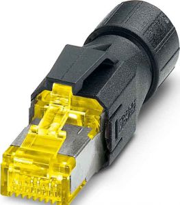 VS-08 RJ45-Steckverb., IP20, CAT6a, 8-polig,sw