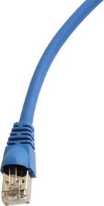 MP8 FS500 Patchkabel S/FTPCat.6A ISO LSZH blau0,25