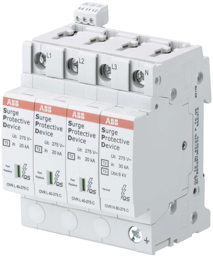 OVRT24L40-275PTSQS TN-S 4P, In 20kA, Up 1,25kV, Telesignal OVRT24L40-275PTSQS TN-S 4P, In 20kA, Up 1,25kV, Telesignal