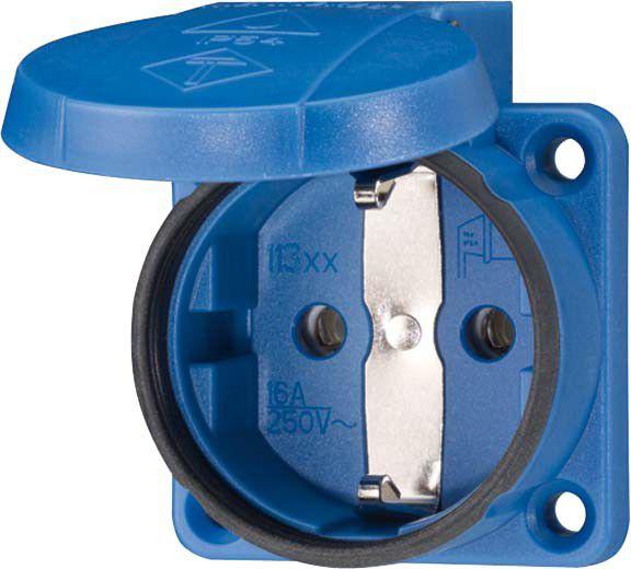 SCHUKO-Anbau-Steckdose IP54 11331 16A2P+E 230V SCHUKO-Anbau-Steckdose IP54 11331 16A2P+E 230V