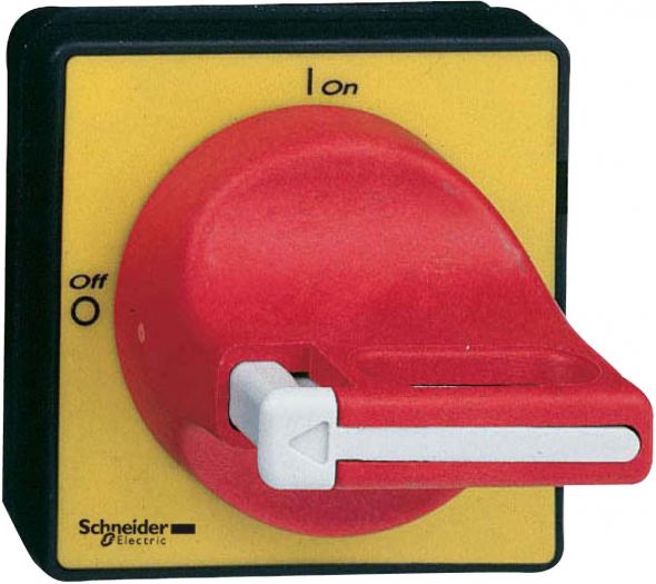 KCD1PZ Drehgriff rot, D=22mm, 60x60mm, f KCD1PZ Drehgriff rot, D=22mm, 60x60mm, f