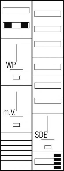 Z29E914N Komplett-Zählerpl.1Z 1WP 1SDE 1V6 o.SH Z29E914N Komplett-Zählerpl.1Z 1WP 1SDE 1V6 o.SH