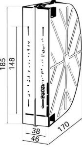 Unterputzkasten Typ A 3910