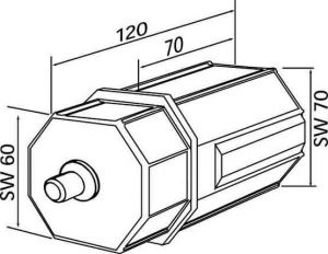 Kunstoffkapsel SW70 4031 