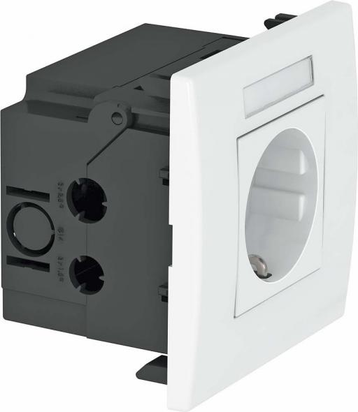 SDE-RW D0RT1B Steckdoseneinheit Modul 45, 1fach SDE-RW D0RT1B Steckdoseneinheit Modul 45, 1fach