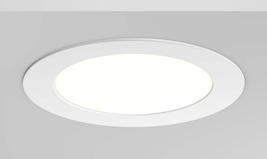 LED Downlight Toledo Flat Round 190 mm 4000K