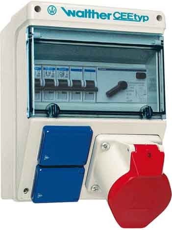 Steckdosenkombination Kunststoff 6921109