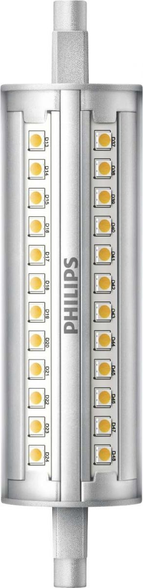 LED-Stablampe R7s 2700K 14,0W L=118mm dimmbar