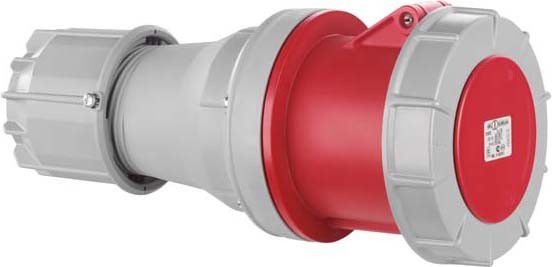 CEE-Kupplung rot K54S35 - 125A 5pol 400V/6h CEE-Kupplung rot K54S35 - 125A 5pol 400V/6h
