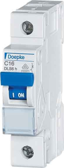DLS 6H C20-1 6KA LS-Schalter 1polig C-Charakteristik 20 A