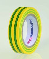 PVC Isolierband Flex 15 grün-gelb 15mm x 10m