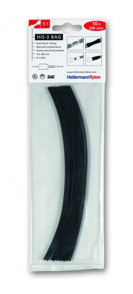 Schrumpfschlauch HIS3BAG1.5/0.5 gn-ge