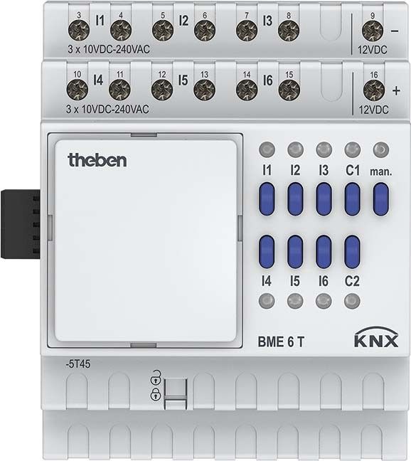 Binäreingang BME 6 T KNX Binäreingang BME 6 T KNX