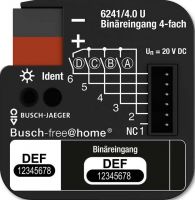 Binäreingang 4-fach 6241/4.0 U