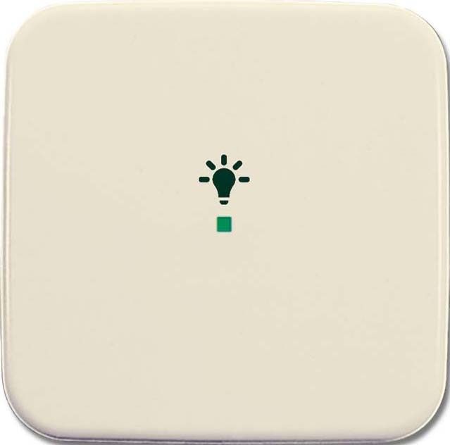 Wippe 1-fach, Symbol Licht 6231-10-212 Wippe 1-fach, Symbol Licht 6231-10-212
