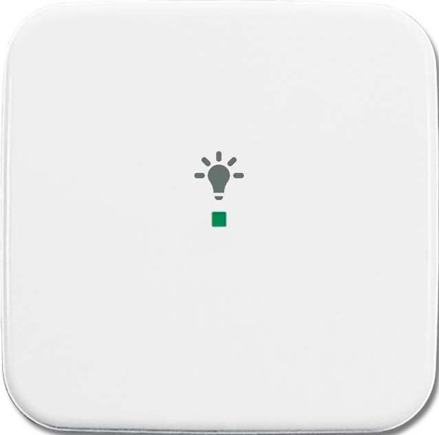Wippe 1-fach, Symbol Licht 6231-10-214 Wippe 1-fach, Symbol Licht 6231-10-214