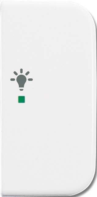 Wippe 1-fach, Symbol Licht 6231-22-214 Wippe 1-fach, Symbol Licht 6231-22-214