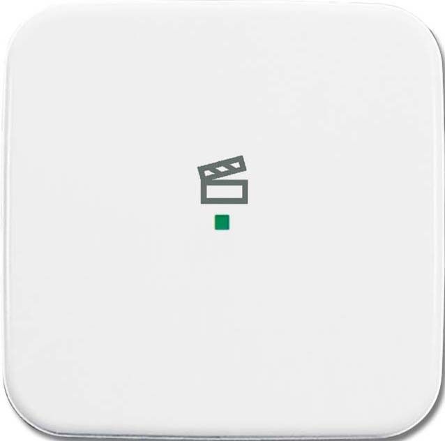 Wippe 1-fach, Symbol Licht 6233-10-214 Wippe 1-fach, Symbol Licht 6233-10-214